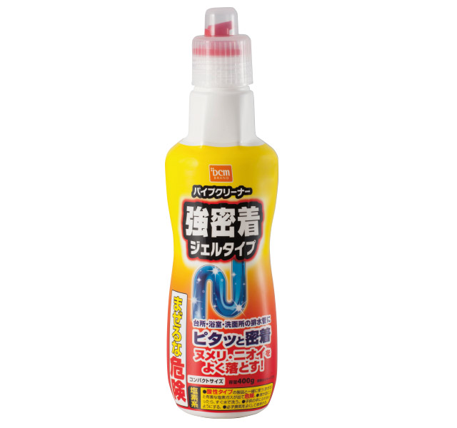 排水口　DCMブランド　パイプクリーナー　強密着ジェルタイプ