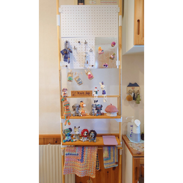 作品名：ハンドメイド作品用什器