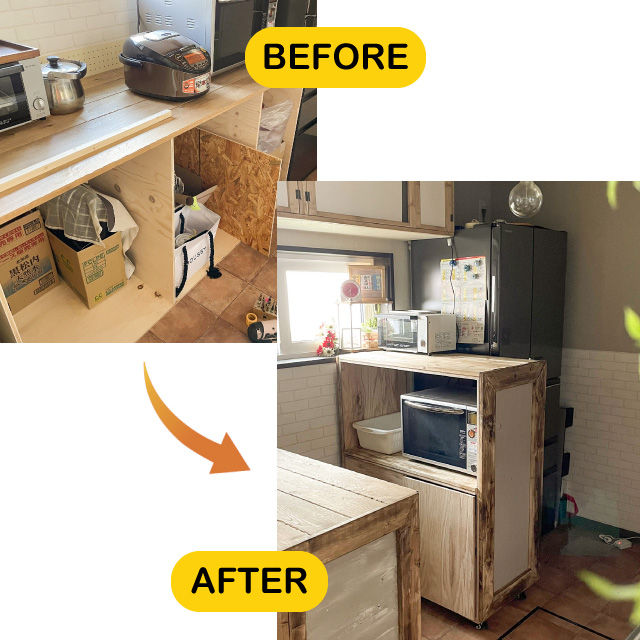 作品名：kitchen 作業台