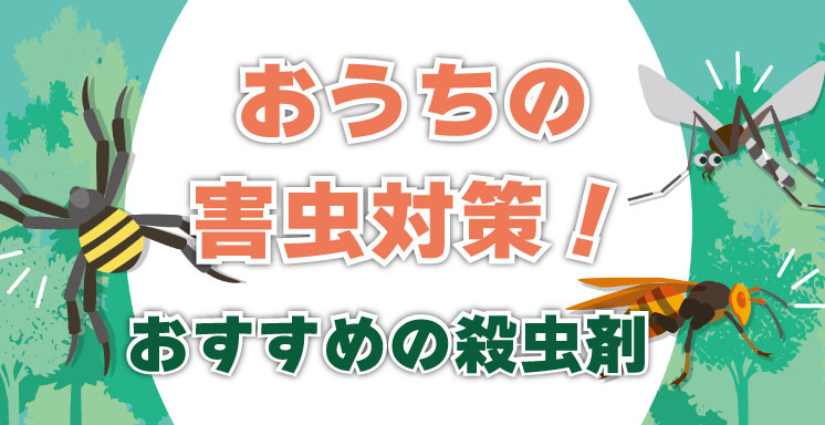 おうちの害虫対策！おすすめの殺虫剤