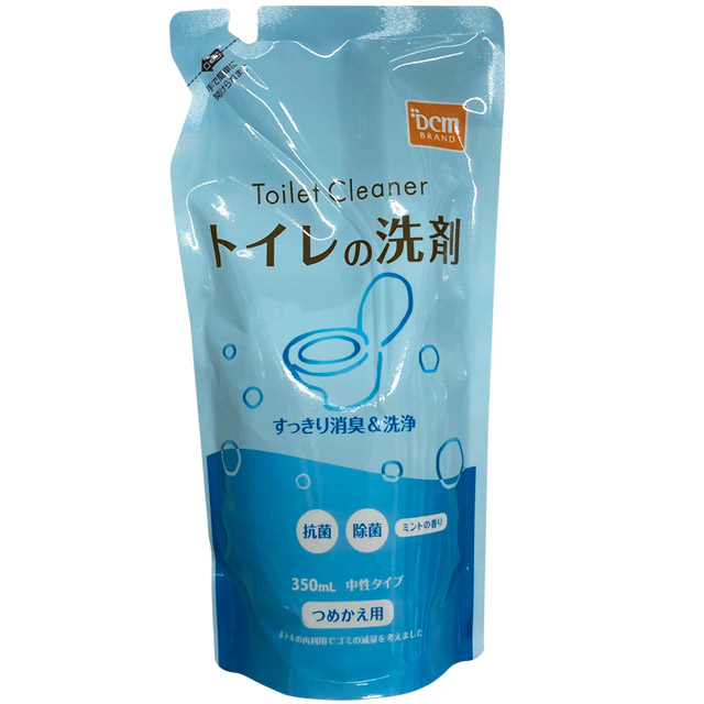 DCM　トイレの洗剤 つめかえ用 350ml