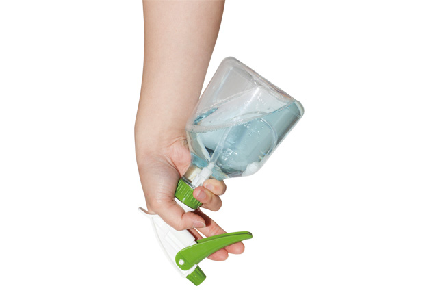 逆さ噴射や横向き噴射