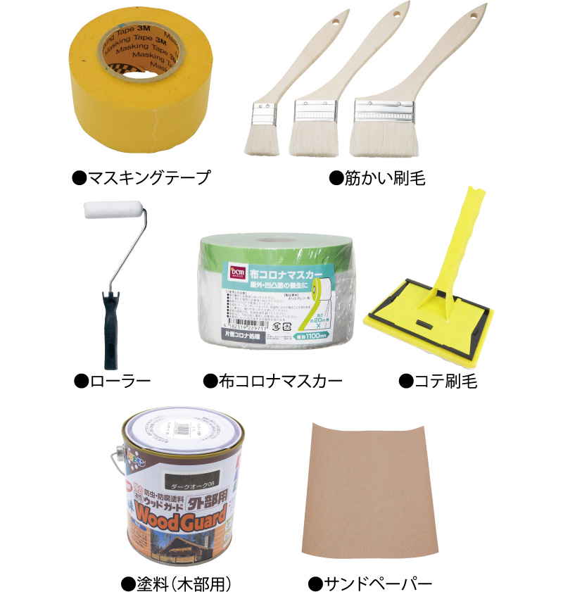 準備するもの