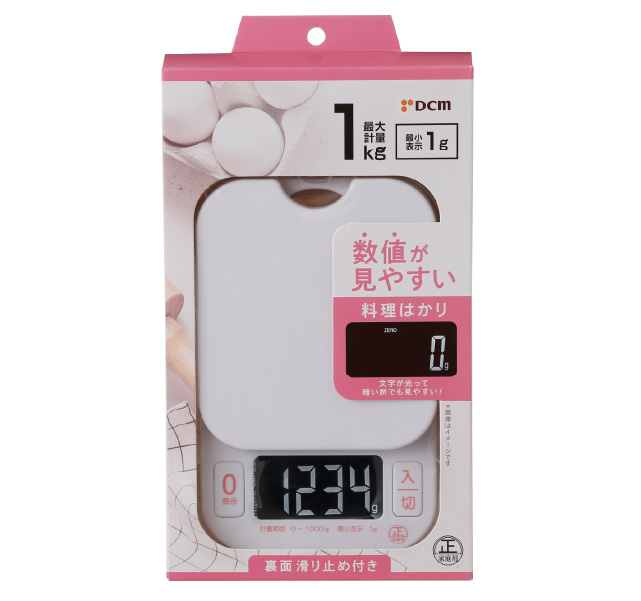 ＤＣＭ 数値が見やすい料理はかり