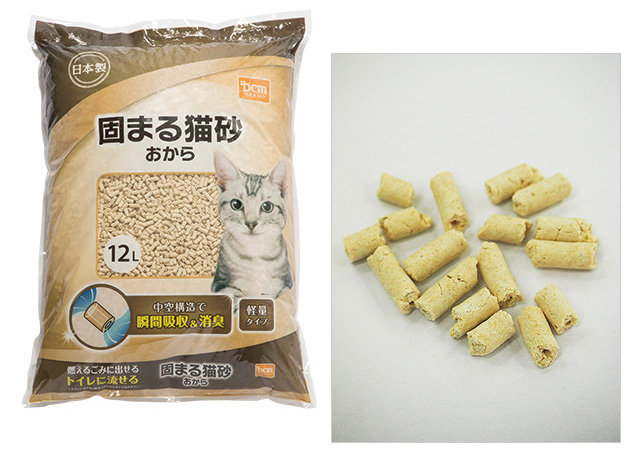ＤＣＭ 固まる猫砂 おから