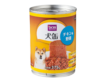 DCM　犬缶　チキン＆野菜 375g