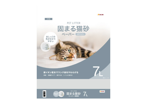 ＤＣＭ 固まる猫砂 ペーパー